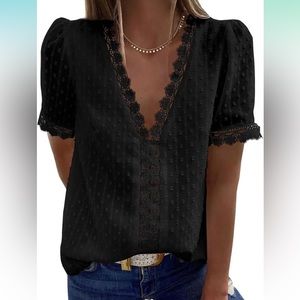 Women’s Black Blouse